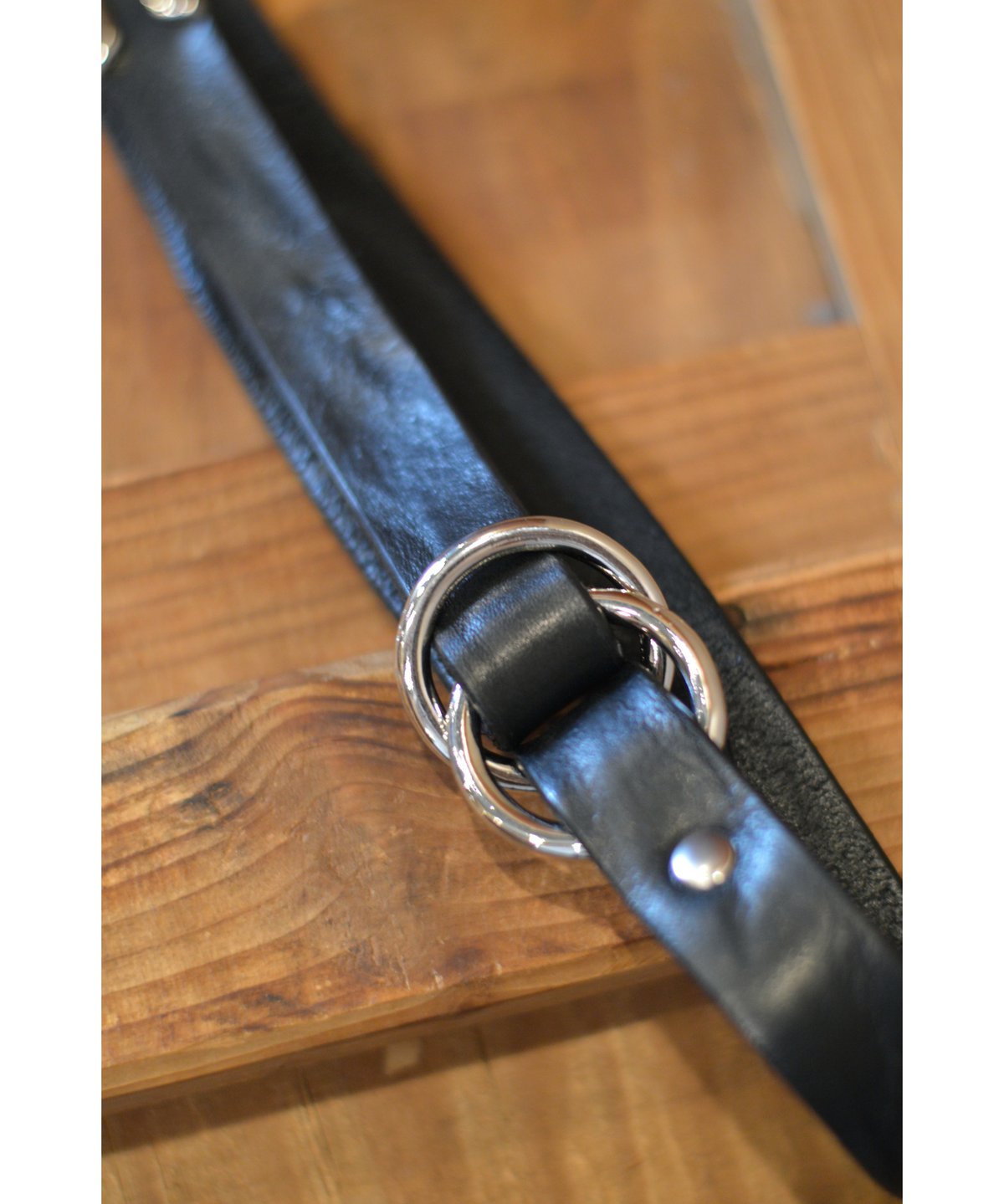 W RING BELT - C&C / BLACK | CLOTH&CLOTHING 公式オン W RING BELT - C&C / BLACK | CLOTH&CLOTHING 公式オン