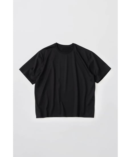PREMIUM SILKY JERSEY T-SHIRT / BLACK
