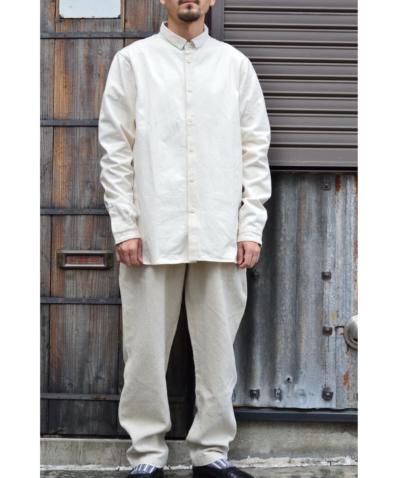 新品！mittanSH-40 裏絹紬表綿高密度シャツサイズ3