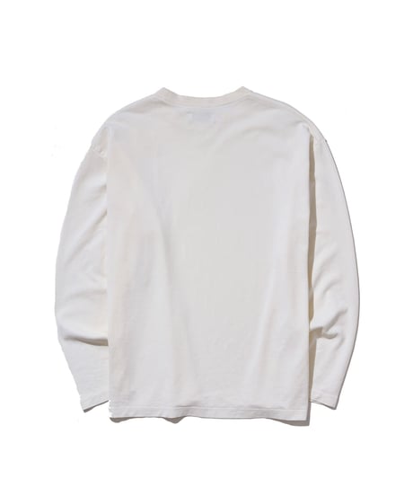 ALL ”JPN”PAPER L/S T shirts / OFF WHITE