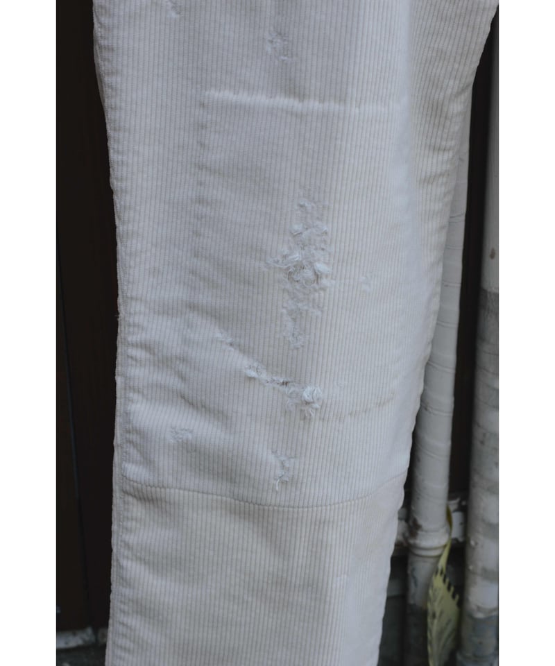 PADED BACK ROVER TROUSER (SCAR FACE) / BONE | C...