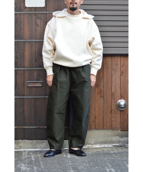後付けパーカー / 30/7起毛裏毛 / Off White
