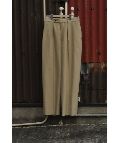 Moleskin / Classic Fit Trousers  / KHAKI