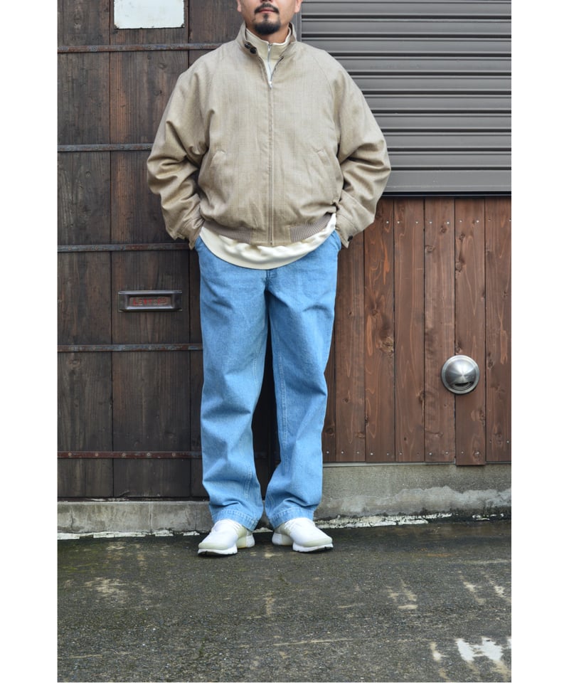 WASH DENIM SLACKS | CLOTH&CLOTHING 公式オンラインストア
