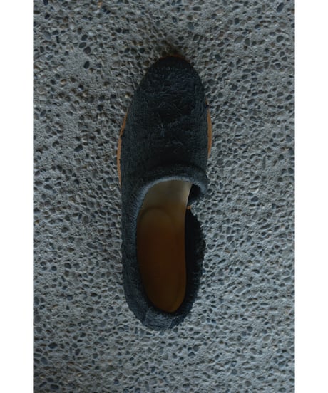 別注 Open slipon  Men's / NIBE CAMEL BLACK