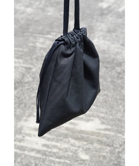 C&C Reversible Drawstring Bag /  Green x Black