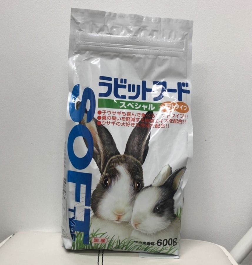 ラビットフード ソフトタイプ 600g | PET SHOP PROP