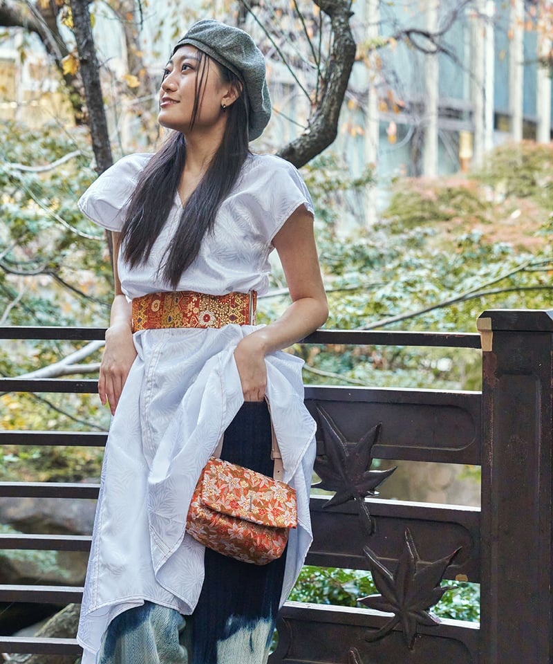 和柄 Kimono Rokubuen Dress A / 24055 | 六舞宴 / ROKU