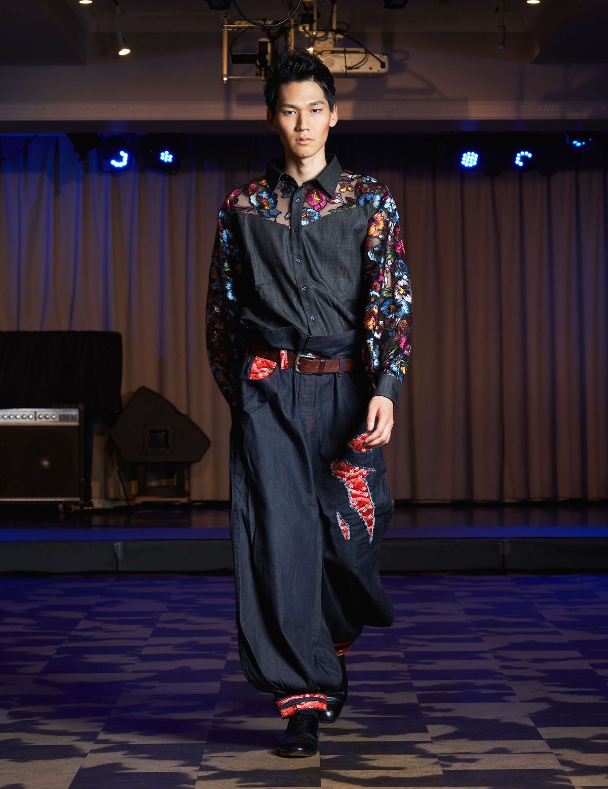 Floral Embroidery Lace Shirt / 23045 | 六舞宴 / RO 