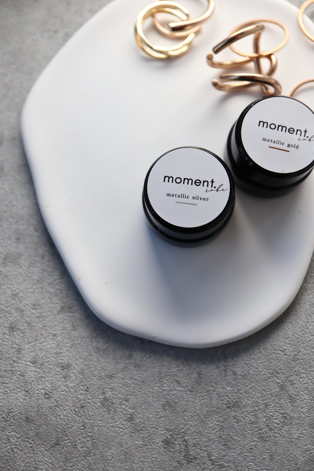 moment. メタリック メタリックジェルSILVER | moment.robe