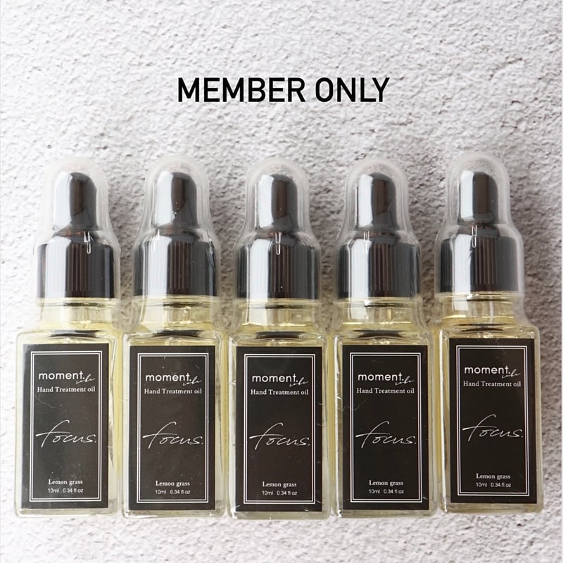 プロネイリスト会員専用】Hand treatment oil”FOCUS” | moment