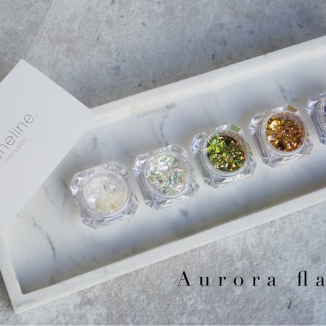【限定】Aurora fleke 5個セット