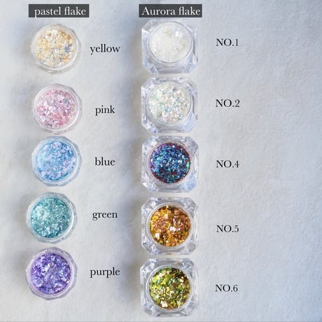【限定】Aurora fleke 5個セット