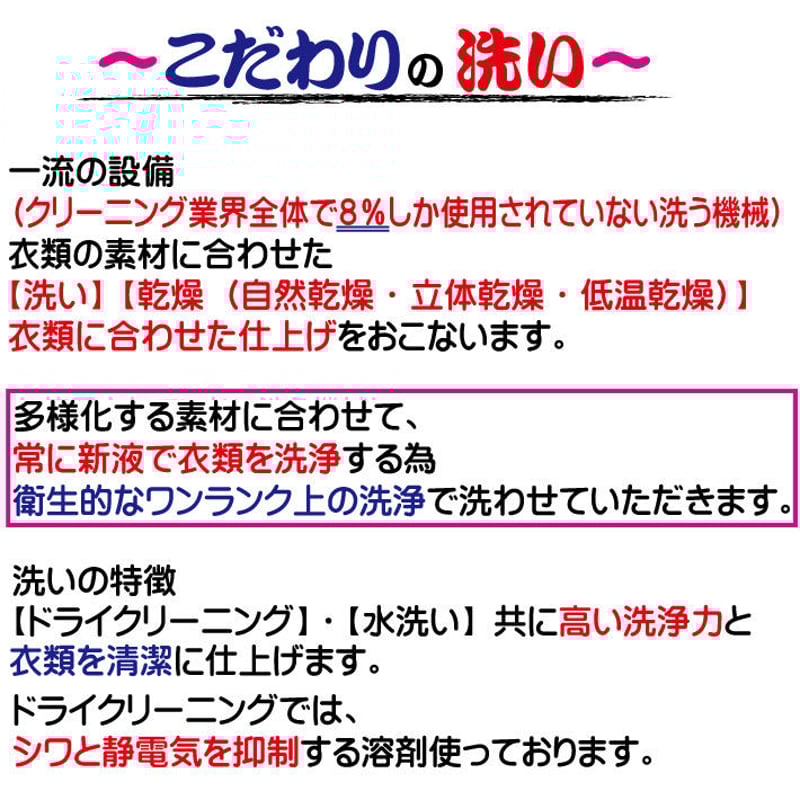 点数無制限詰め放題Lコース | 宅配クリーニングボニータ