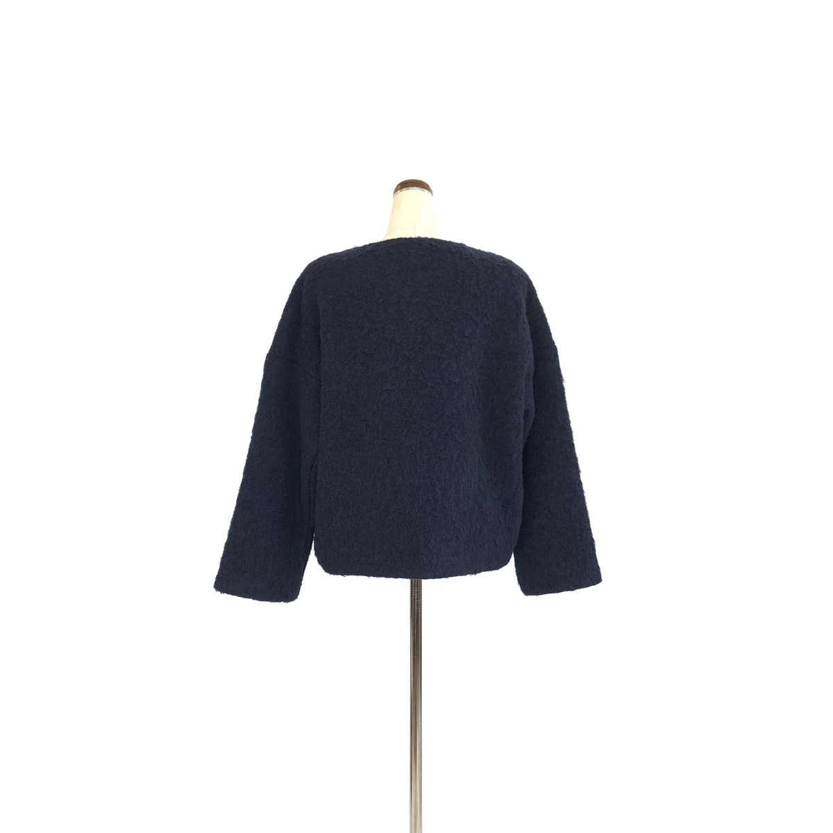 アプントビー 23AW アルパカ起毛プルオーバー / クルーネックトップス apuntob アプントビー アルパカ起毛プルオーバー | BON MARUSE