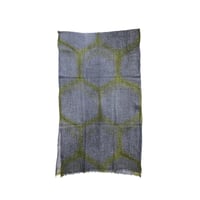 suzusan Hand Woven Feather Weight Cashmere Shawl - M Gray