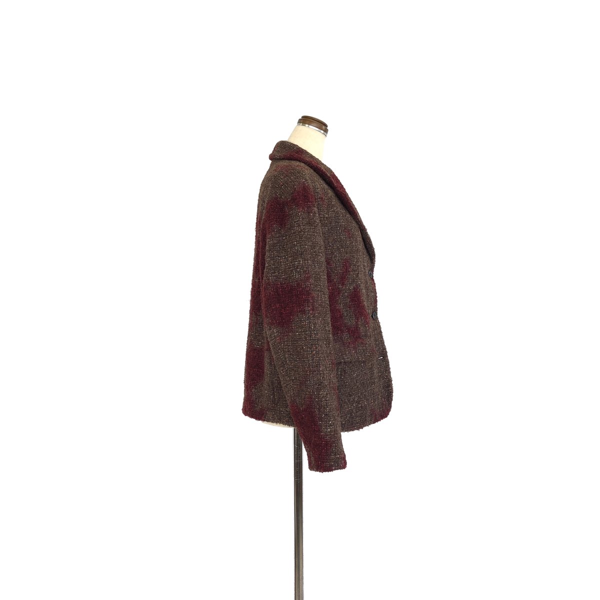 PAIN OR PLEASURE ♥ LUCY SCARF TWEED JACKET /追跡付 suzusan Various Loop Yarn Tweed Jacket | BON MA
