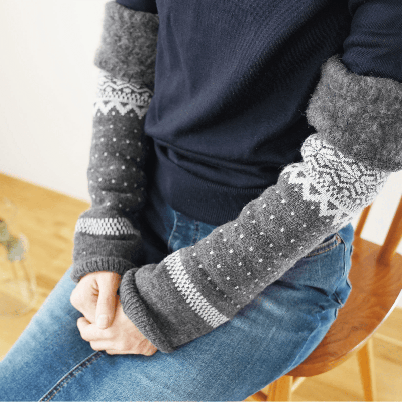 ラスト１点！stina レッグウォーマー&ランドリーネット ブラック！ SIDOSTE (シドステ) レッグウォーマー プレーン ブラック | BON