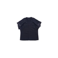 divka ディウカ  “BASICS” 30/1 UV Mercerized Jersey Flare Sleeve T-Shirt
