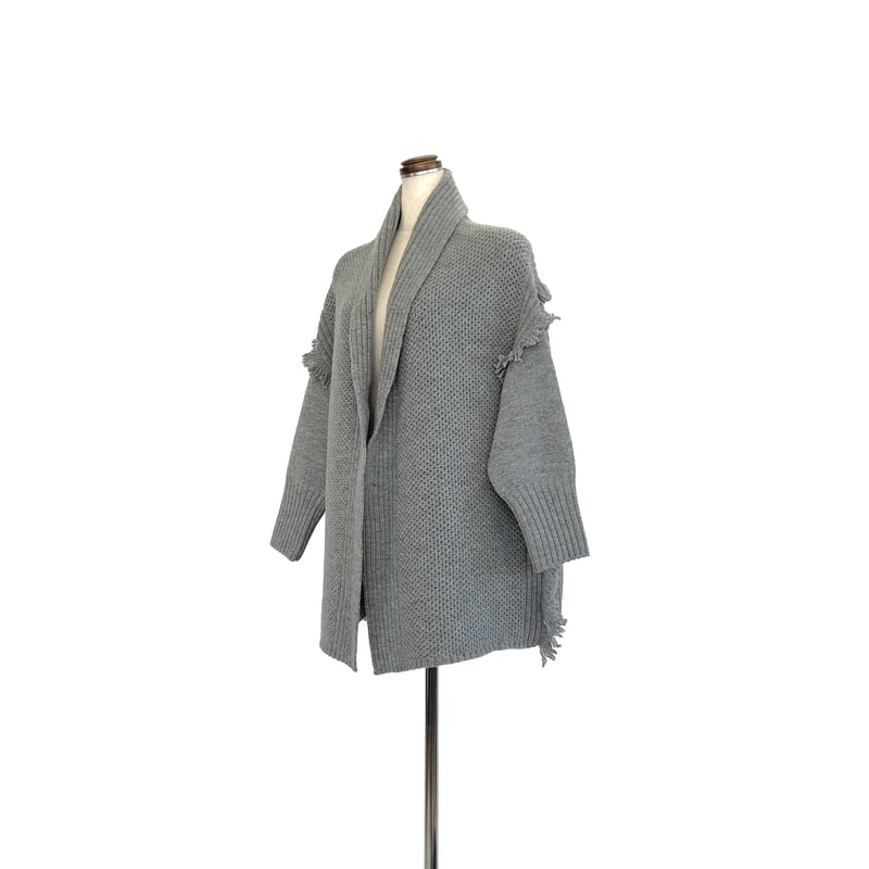support surface サポートサーフェス フリンジ・ニットカーディガン  
