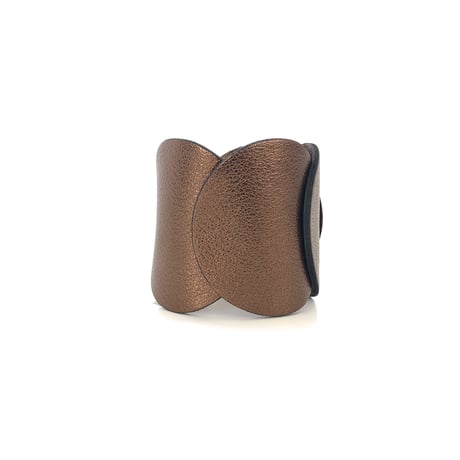 MATERIA DESIGN マテリアデザイン Fiore Pelle ブレスレット Bronze