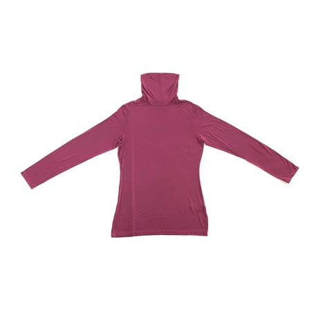 ROSSO35 ハイネック・ストレッチT-shirt  ピンク
