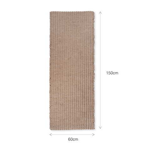ELVANG (エルヴァン)　Walnut floor rug Camel