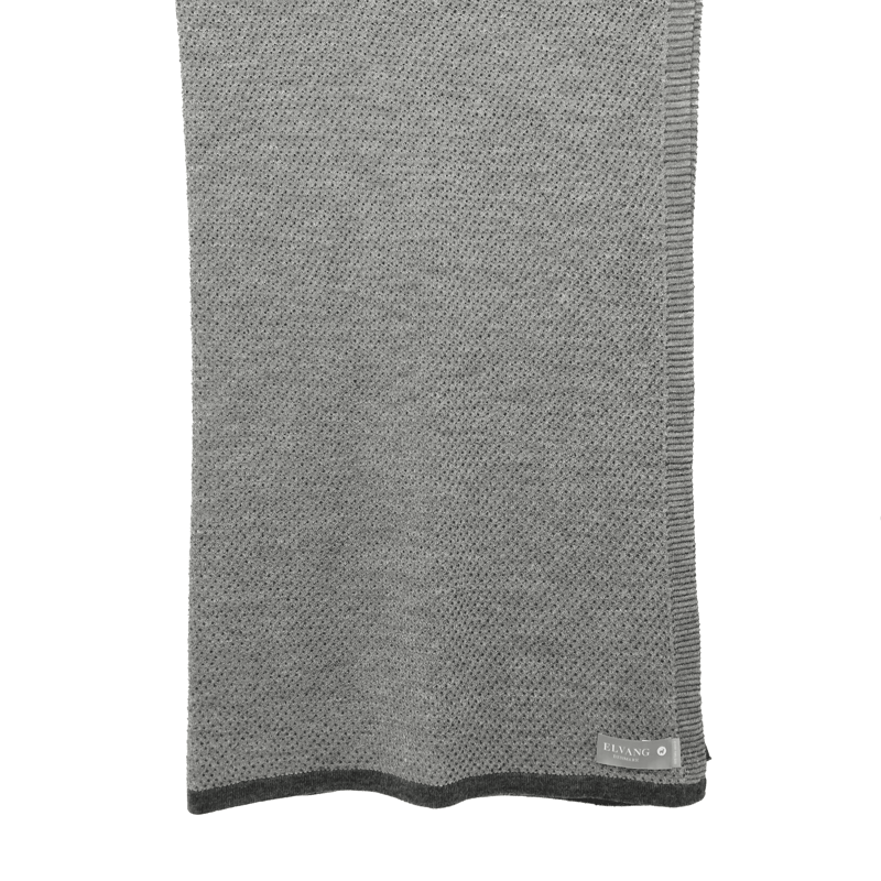 【ELVANG エルヴァン】ブランケット165 x 120cm ライトグレー Elvang ブランケット/スロー ELVANG エルヴァン】ブランケット165 x