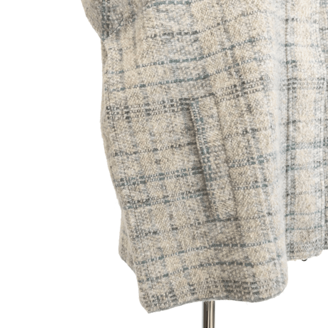 TONET (トネット)  フライフロント・ダブルZIPショートコート