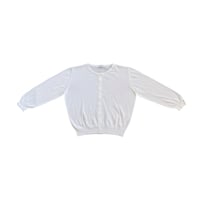 ROSSO35 フライフロント・カーディガン White