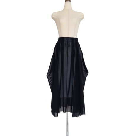 divka ディウカ  Nylon Power Net Long Skirt