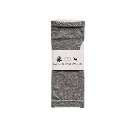 OLTAS ピュアカシミヤアームウォーマー Light Grey