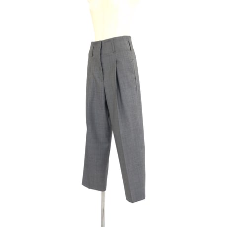support surface サポートサーフェス　ハイウエスト・ワンタックパンツ