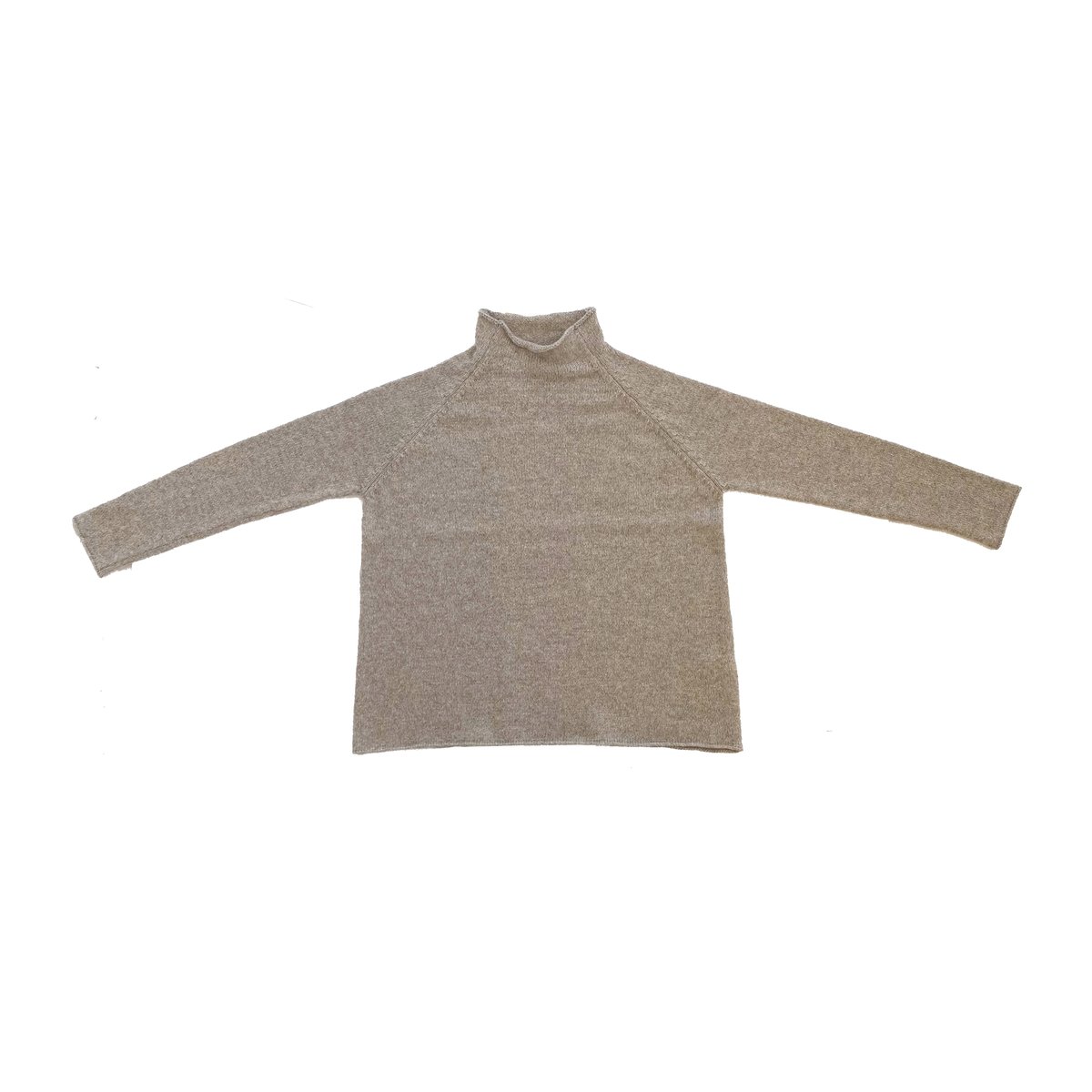 apuntob アプントビー ウールコットンアルパカ ニット セーター 赤 apuntob アプントビー ウールコットンアルパカ ニット セーター