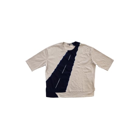 Silky Cotton 3/4 Sleeve T-Shirt "Road"