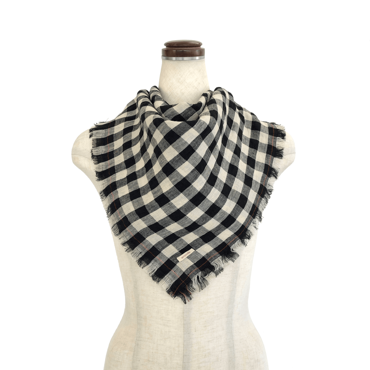 apuntob（アプントビー） リネン・ギンガムストール | BON MARUSE