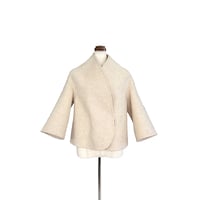 apuntob アプントビー カシミヤ・ギンガムストール ネイビー | BON