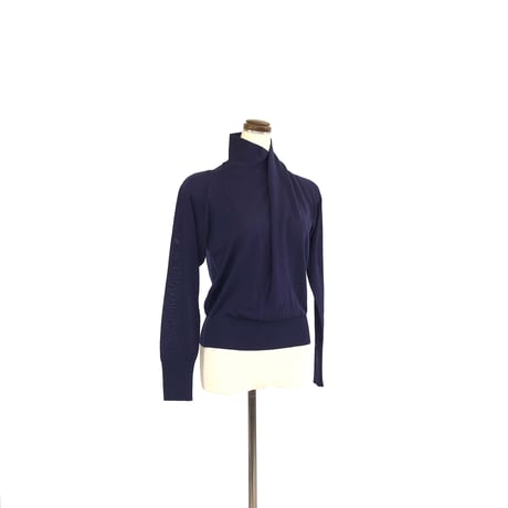 support surface サポートサーフェス　ドレープニット Navy
