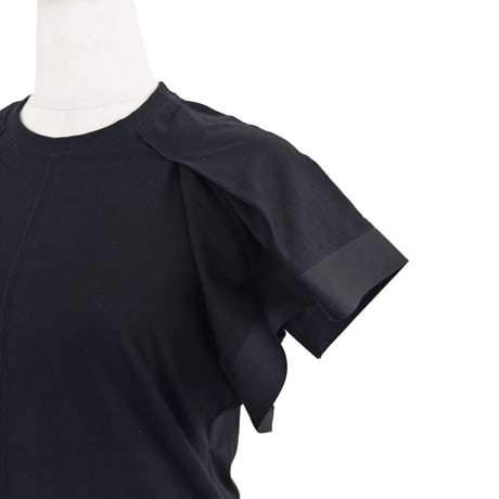 divka ディウカ  “BASICS” 30/1 UV Mercerized Jersey Flare Sleeve T-Shirt