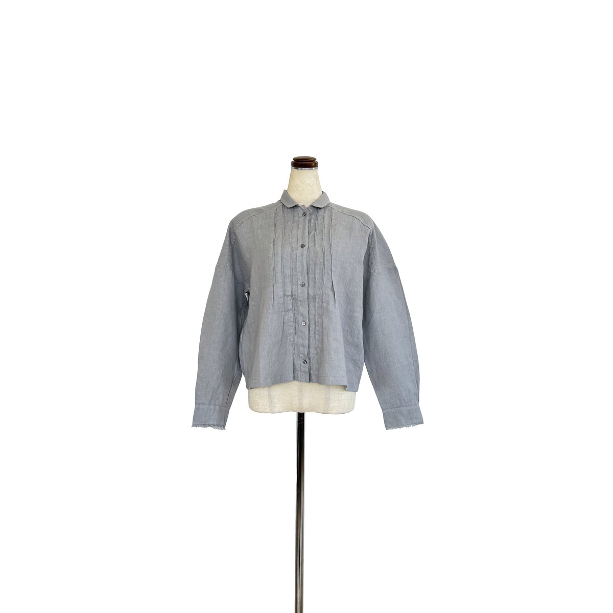 【KristenseN DU NORD】リネンシャツ KristenseN DU NORD リネン・フリルシャツ | BON MARUSE ボンマルセ