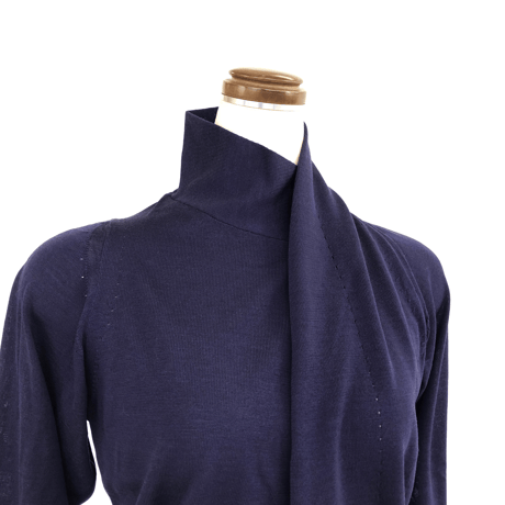 support surface サポートサーフェス　ドレープニット Navy