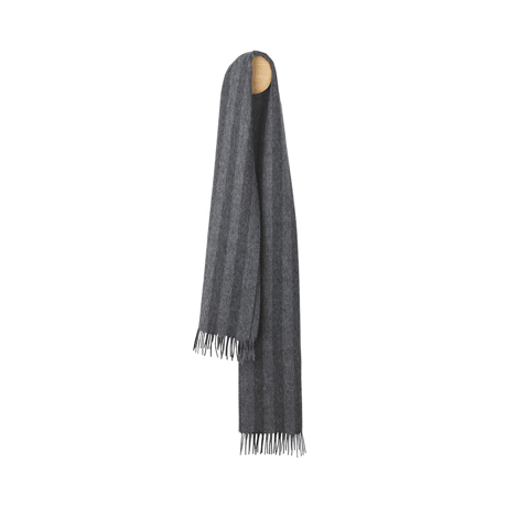 ELVANG (エルヴァン)　Bergen Scarf  Grey / Black