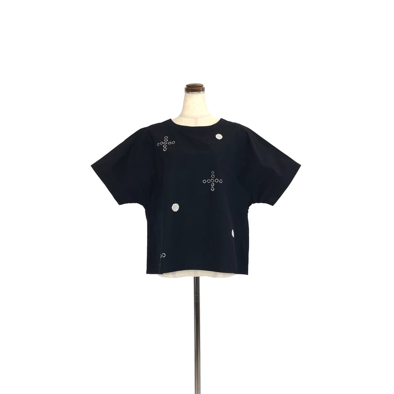 suzusan Cotton Woven T-Shirt 