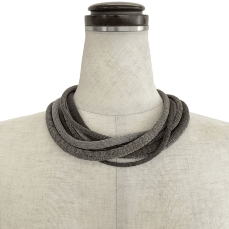 MATERIA DESIGN FLEXA メタルループネックレス