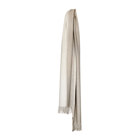 ELVANG (エルヴァン)　His & Her Scarf  Beige / white