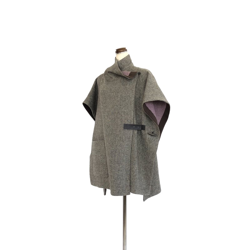 【Support surface】（1）フード ミリタリー ポンチョ ジャケット Support surface】（1）フード ミリタリー ポンチョ ジャケット