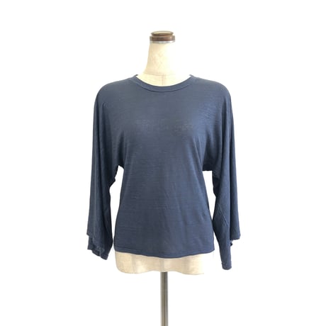 AVANT TOI（アヴァントワ) Kimono Dyed Pullover Navy
