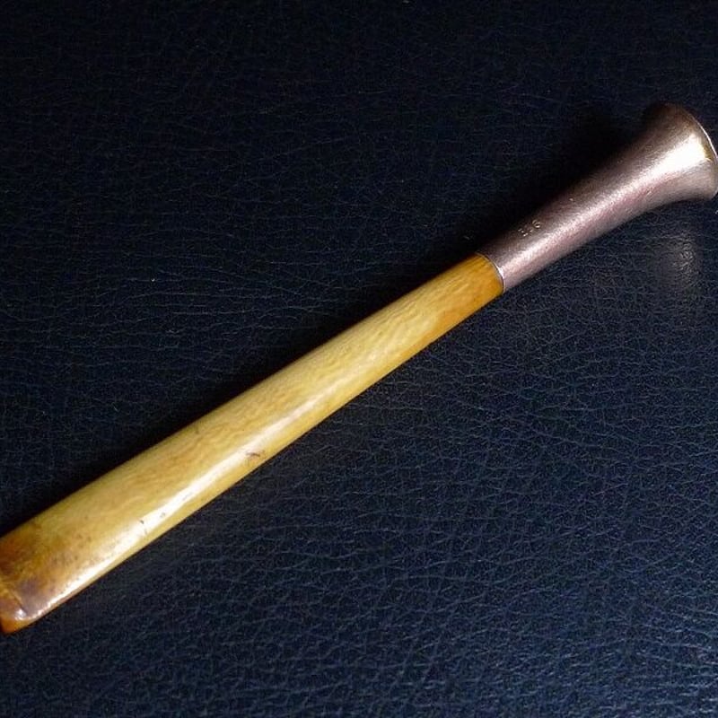 △本象牙材金口煙管7g・パイプ・烟嘴 △NE93△ | 象牙屋本舗 こほく堂