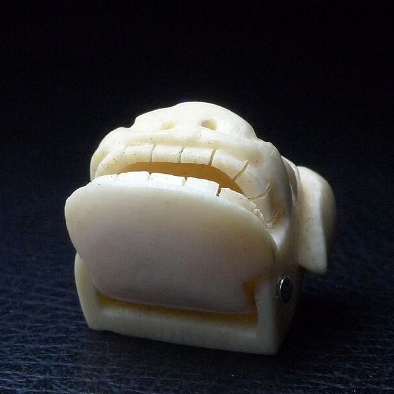 △本象牙獅子舞キーホルダー6g△NE97△ | 象牙屋本舗 こほく堂 本象牙