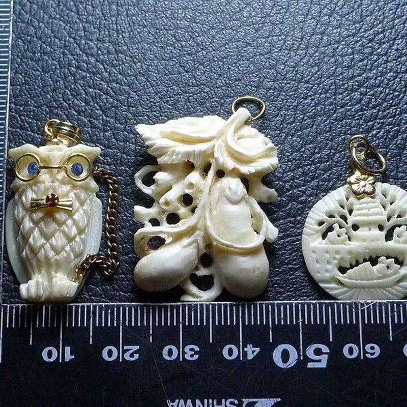 象牙調アクセサリーセット◇ Yahoo!オークション -「象牙 ネックレス セット」の落札相場